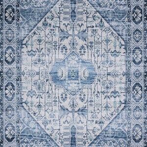 NEW CIELO Denim Turkish Area Rug by Justina Blakeney X Loloi - 3'-0" x 5'-0"